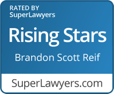 Super Lawyers Rising Star Brandon Reif
